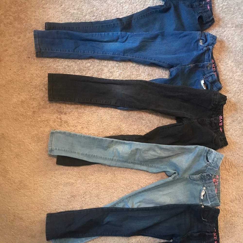 5 Pair Girls Skinny Jeans